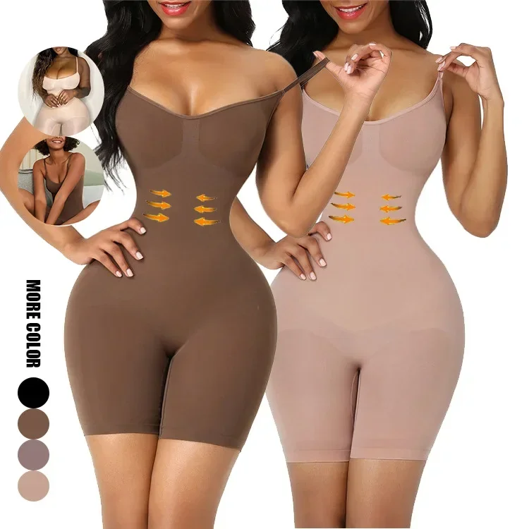 Shapewear Bodysuit Firm - Bodysuit Shapewear One Piece Pengontrol Perut,