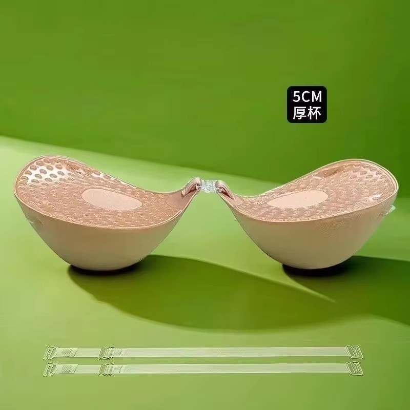 Silicone Bra Adhesive - Bra Perekat Silikon Tebal 5cm, Bernapas,