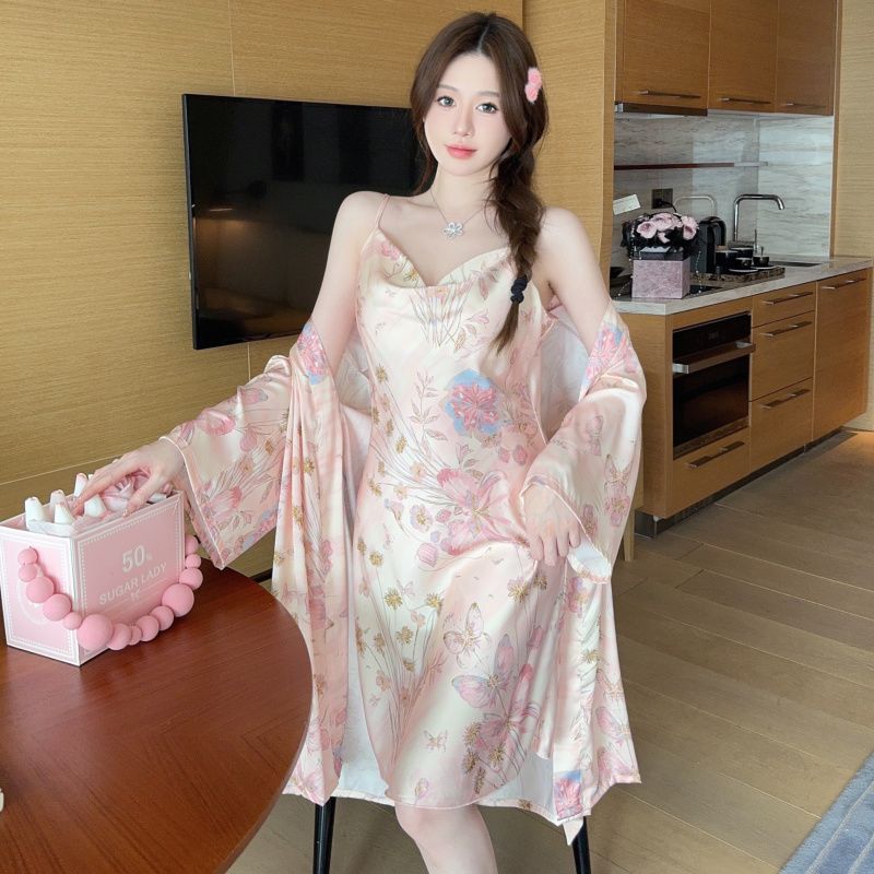 Set Dua Potong Rok Tali Belaka - Robe Silk Women ulasan dan harga