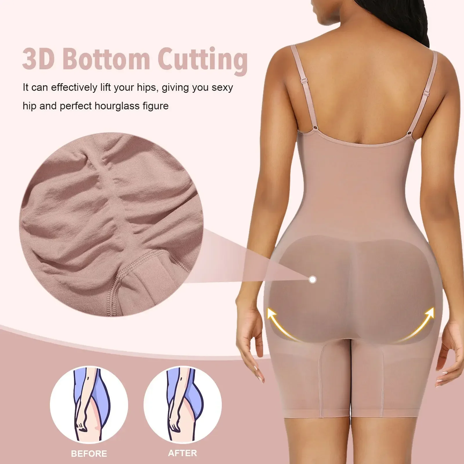 Bodysuit Shapewear One Piece P - Shapewear Bodysuit Firm ulasan dan harga