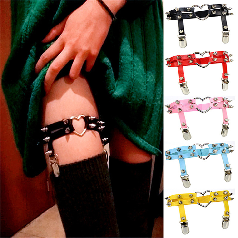 1 buah cincin kaki elastis kul - Garter Belt Set ulasan dan harga