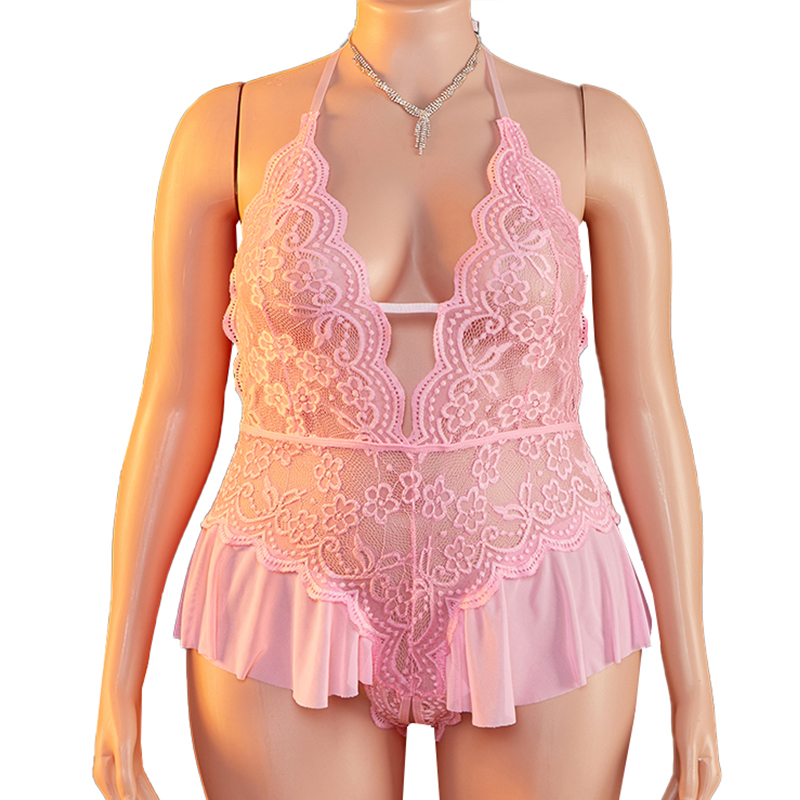 Lingerie Seksi Teddy Plus Size - Lace Teddy Lingerie ulasan dan harga