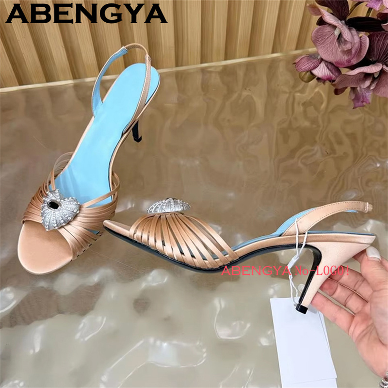 Sandal Stiletto Seksi Berujung - Slip Dress Satin ulasan dan harga